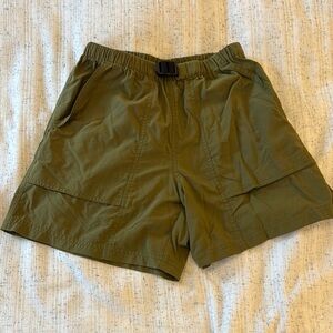 Olive Green Patagonia women’s shorts